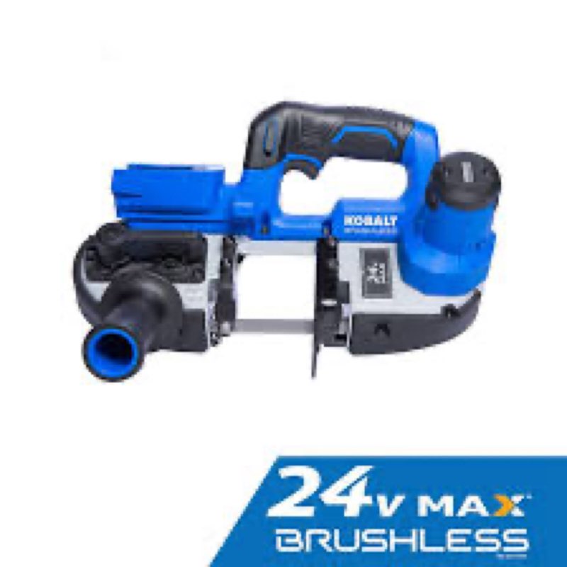 Kobalt 24 v max brushless compact band saw
