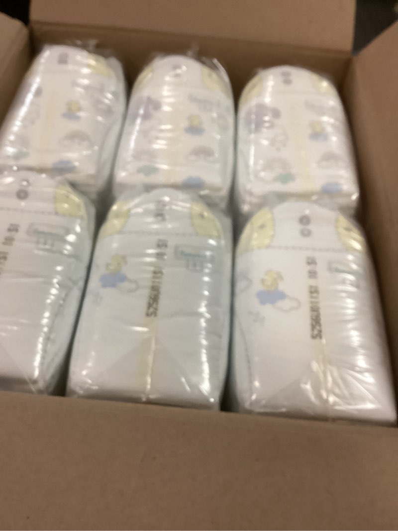 Condition photo showing New/Like New for Pampers Swaddlers Diapers, Size 1 (8-14 lbs), 198 Count, Absorbent, Keeps Baby Dry and Comfortable, Skin Safe Disposable Baby Diaper (Packaging May Vary)