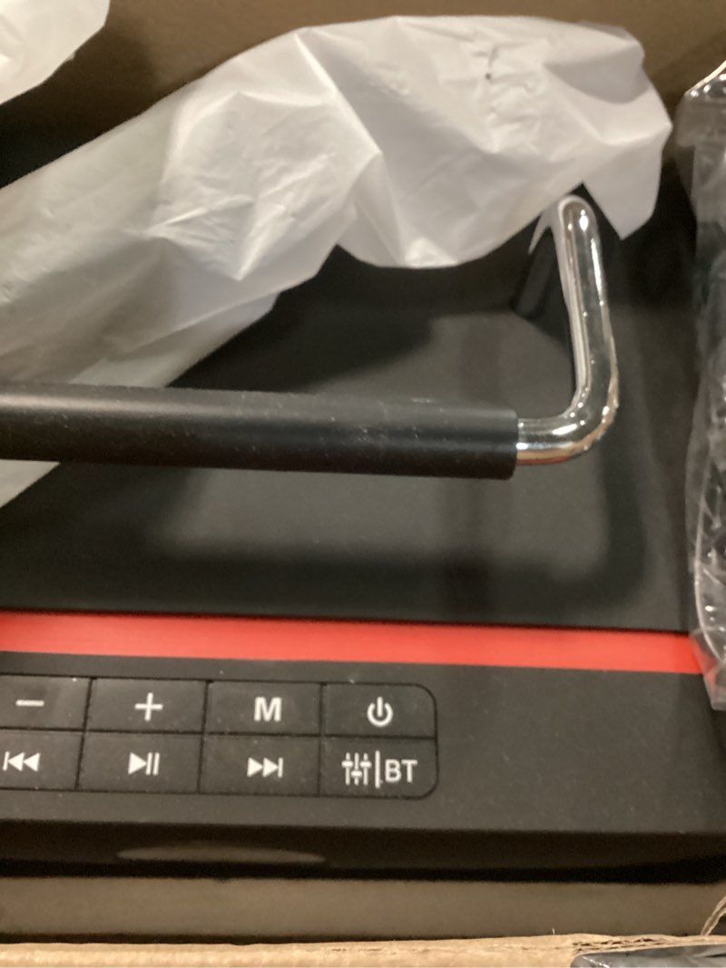 Condition photo showing Good Condition for RHM K666 Karaoke Machine with Rich & Deep Bass, Powerful Sound, 2 Wireless Microphones, Rechargeable Battery, 8 Hours Playtime, Support Bluetooth/AUX/USB/PC for Home, Party, Wedding, Picnic, Outdoor K666-Gray mic