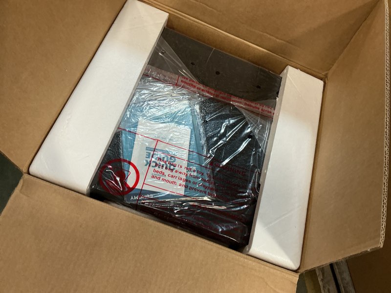 Condition photo showing New/Like New for EUHOMY 48 Can Beverage Refrigerator cooler-Mini Fridge Glass Door for Beer Drinks Wines, Countertop Beverage Fridge with Adjustable Shelves Blue LED for Home/Office/Dorm/Bar, 1.3 cu.ft 1.3 CUFT