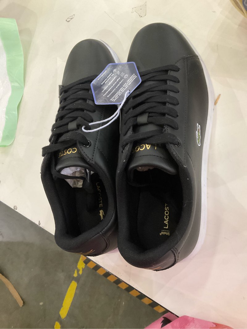 Condition photo showing As Is for Lacoste Women's Hydez Leather Sneaker