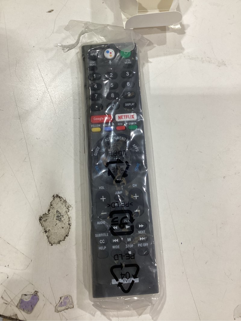 Condition photo showing Good Condition for for sony-tv-remote-voice, replacement for sony bravia remote rmf-tx310u for all oled led smart tvs with voice control, 1-year warranty for sony tv with voice function