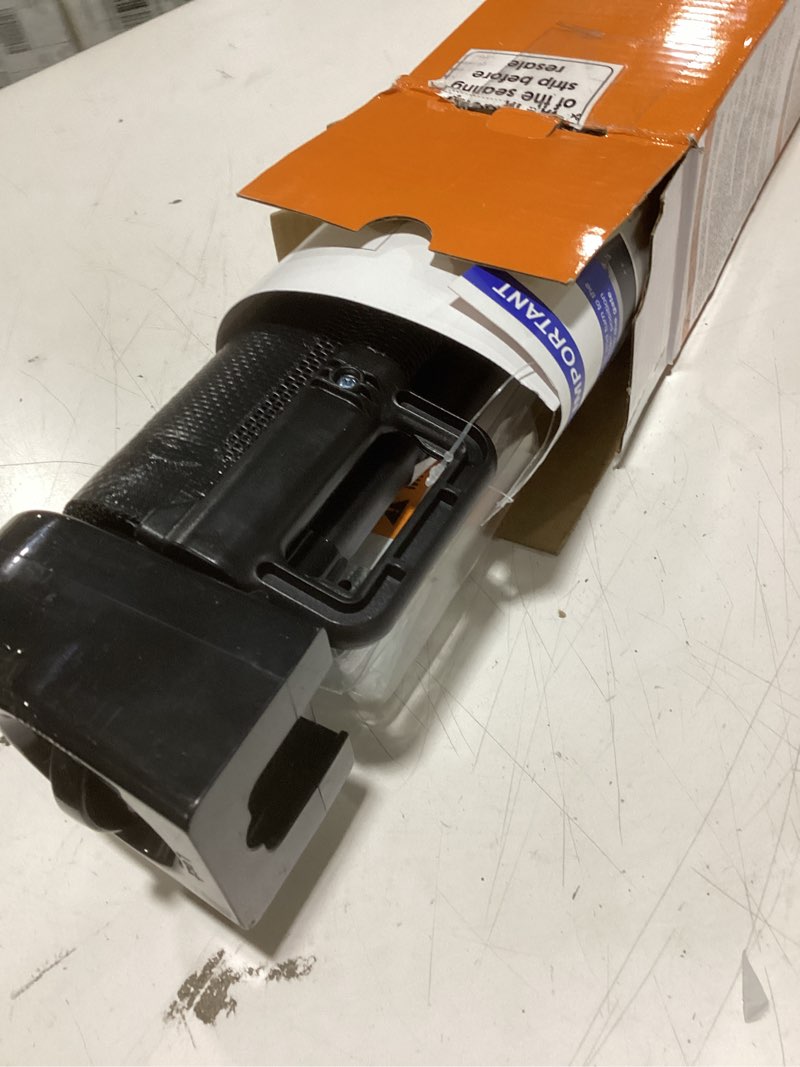 Condition photo showing As Is for Veraste Retractable Baby Gate for Doorways and Stairs, Mesh Safety Gate for Pet, Indoor & Outdoor Us