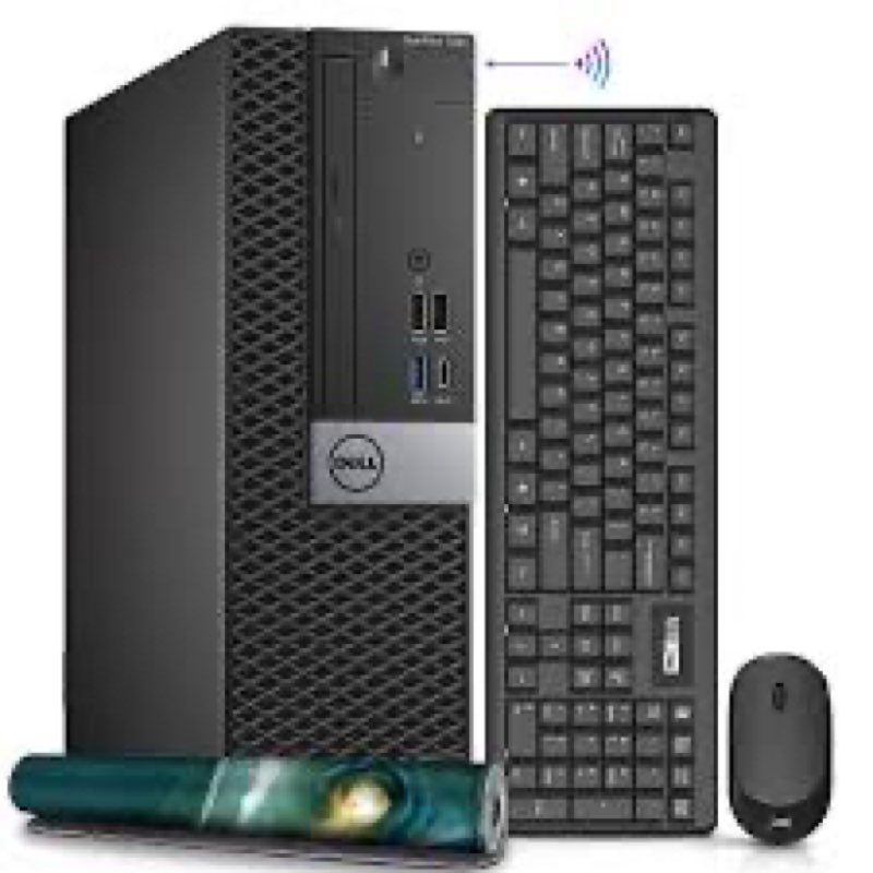 Dell OptiPlex 7050 Desktop Computers PC,Intel Core i7-6700 3.4GHz,16GB RAM, 512GB M.2 NVMe SSD+2TB H