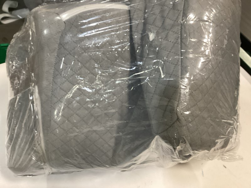 Condition photo showing Good Condition for Homemate Queen Size?60"x10"x6"? Bed Wedge Pillow for Headboard - Upgraded Bed Gap Filler Queen Between Mattress and Headboard - Triangle Pillow - Grey Grey Queen