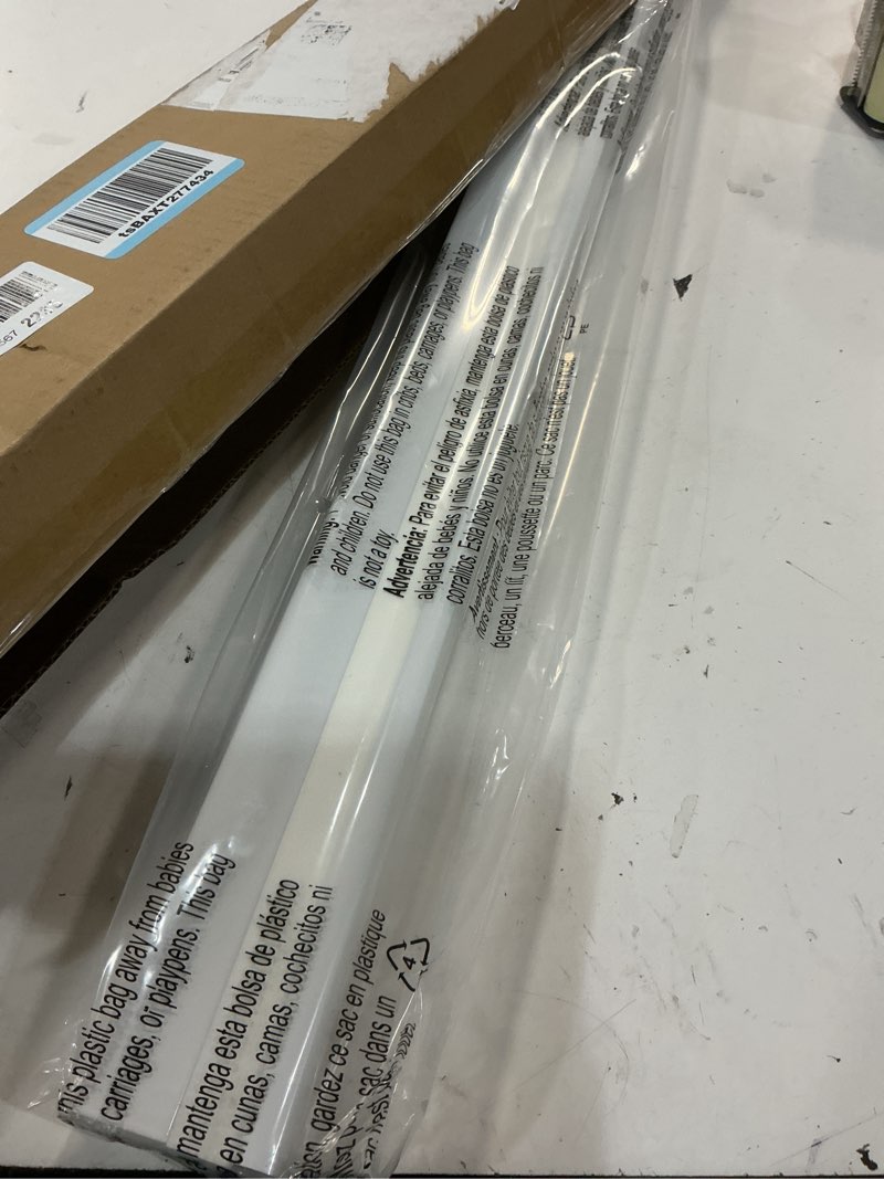 Condition photo showing Good Condition for lazblinds cordless cellular shades, light filtering honeycomb shades for home, thermal insulation noise reduction blinds for windows, 36'' w x 36'' h, white light filtering-white 36'' w × 36'' h
