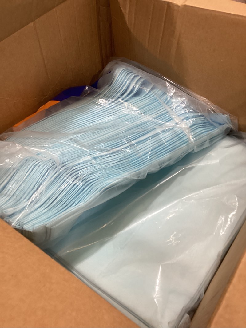 Condition photo showing Good Condition for chucks pads disposable adult underpads [100-pack] 30"x36" xxl extra-large super-absorbent incontinence bed pads – mattress protector pee pads for adults, kids & pets – bed protection & training 30" x 36"