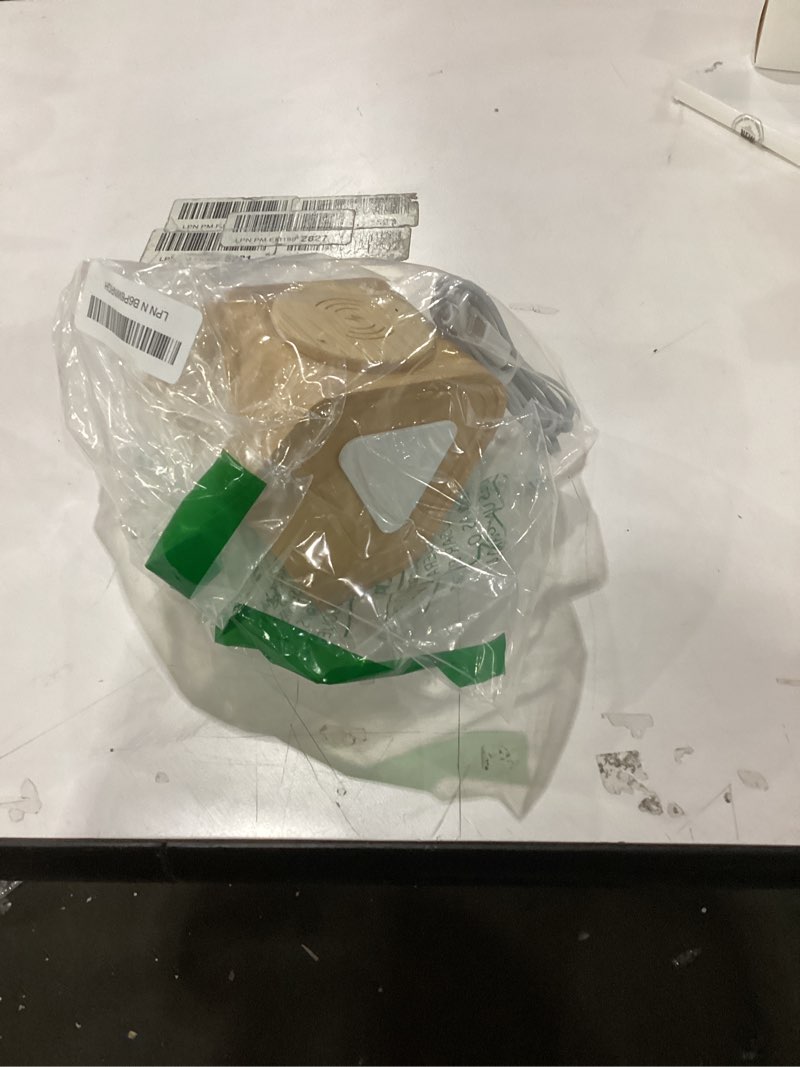 Condition photo showing New/Like New for Bamboo Wireless Charging Station for Apple: 3-in-1 Charger Stand with Cabin Style for iPhone 16 15 14 13 12 Series, Apple Watch 10-2, Ultra, and AirPods 4-2, Pro, MagSafe Wireless Charger(20W Adapter)