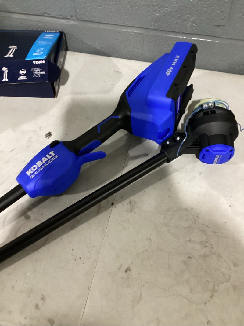 Condition photo showing Good Condition for kobalt gen4 40-volt 15-in straight cordless string trimmer (tool only)