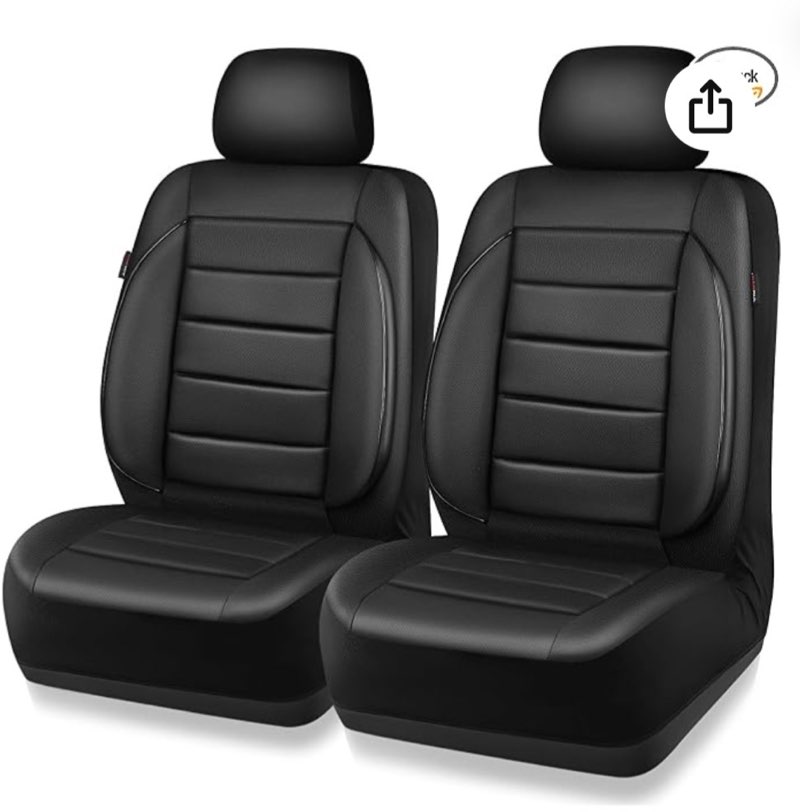 car pass faux leather car seat covers front seats