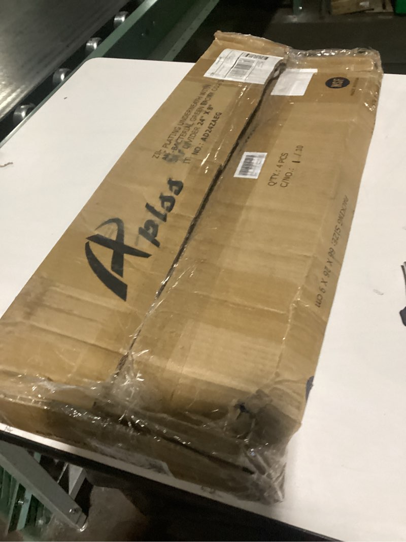 Condition photo showing Good Condition for APLSS 4 Pack 24" W x 9" H Width Green Epoxy Shelf Divider for Wire Shelving, Dry&Wet Storage, NSF Ce