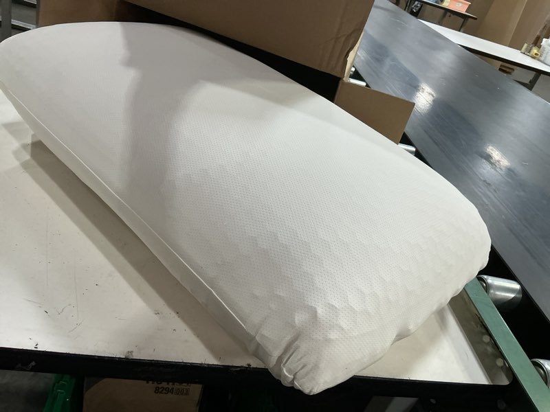 Condition photo showing New/Like New for purple pillow 
