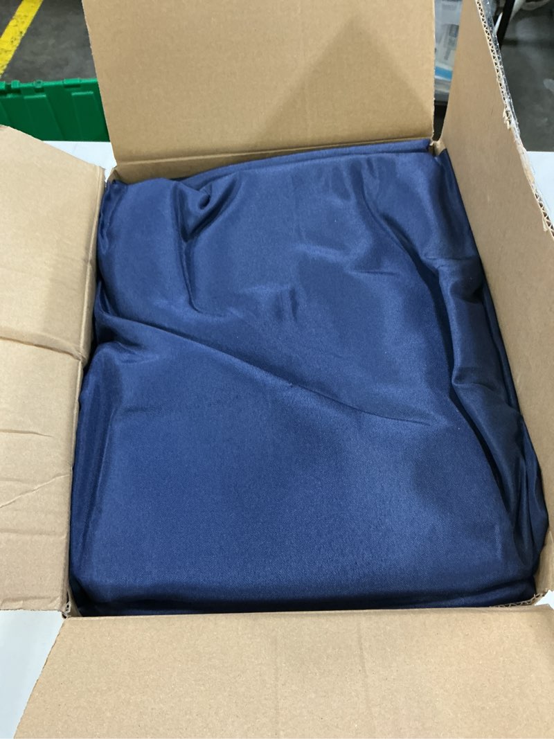 Condition photo showing Good Condition for sancua navy blue tablecloths for 8 foot rectangle tables, 6 pack - 60x120 inch - washable fabric cloth table cloth, reusable polyester table covers for wedding party, banquet, independence day navy blue 6 pack 60x120 inch, rectangle