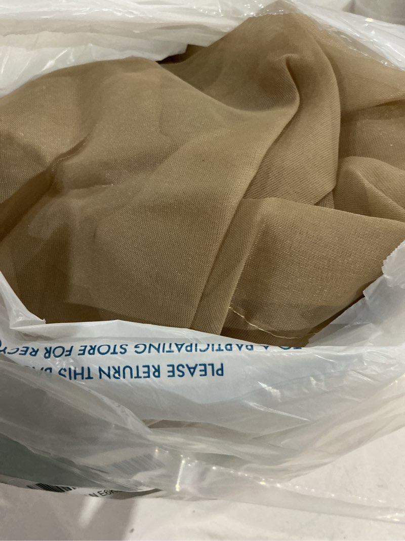 Condition photo showing Good Condition for miulee beige sheer curtains 84 inches long, 4 panels set, rod pocket voile drapes light filtering and semi transparent, elegant window treatments for bedroom living room,54 x 84 inches 54"w x 84"l (pack of 4) beige