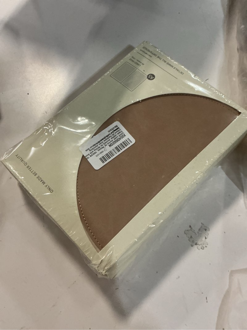 Condition photo showing New/Like New for CAGIE Lined Journal for Women, 100GSM 192 Pages Leather JournalS for Writing with Buckle Closure,A5 Hardcover Diary Journaling Notebooks for Business Work School Note Taking 5.9" x8.5 (Brown & Pink) Brown and Pink 5.9 x 8.59 in