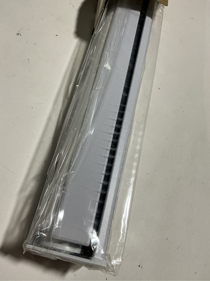 Condition photo showing Good Condition for cordless blackout roller shades for windows & doors, free-stop shades with valance, uv protection, thermal insulated window blinds for home, bedroom, office, white, 44" w x 72" h drill cordless-white 44"w x 72"h