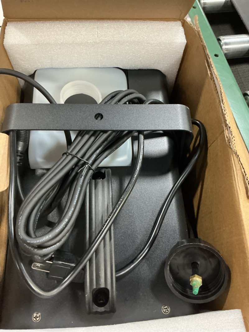 Condition photo showing Good Condition for 1200w Snow Machine with 6 LED Lights, Remote Control, for Stage Christmas, Halloween, Wedding, Kid's Party Stage Effect B-1200w