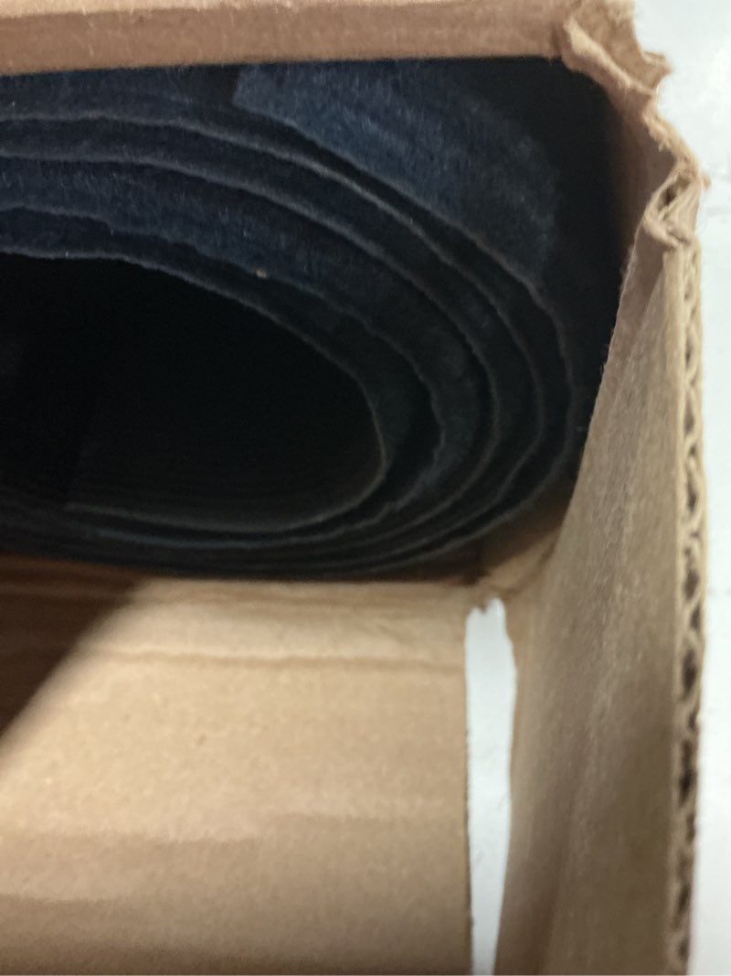Condition photo showing Good Condition for DEXI Front Door Mat Outside Entrance, 3x5 ft Large Non Slip Entry Doormat Dirt Trapper with Rubber Back, Low Profile Ultra Absorbent Welcome Mats for Inside House Home Patio Entryway, Wave Navy 3' x 5' (Rectangular) Wave Navy