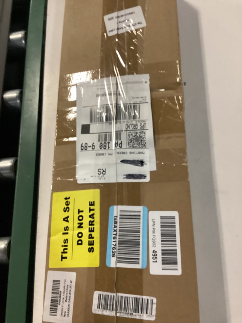Condition photo showing New/Like New for dakason 4-pack 2ft led ceiling light for garage flush mount, 18w 2160lm led shop lighting closet light fixture, wraparound lights surface mount, 3/4/5000k adjustable
