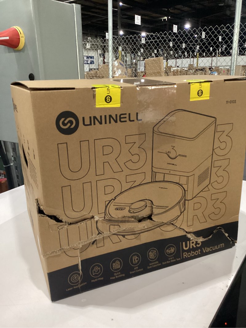 Condition photo showing Good Condition for uninell Robot Vacuum and Mop Combo with Self-Emptying, Robotic Vacuum Cleaner 7000Pa & LiDAR Navigat