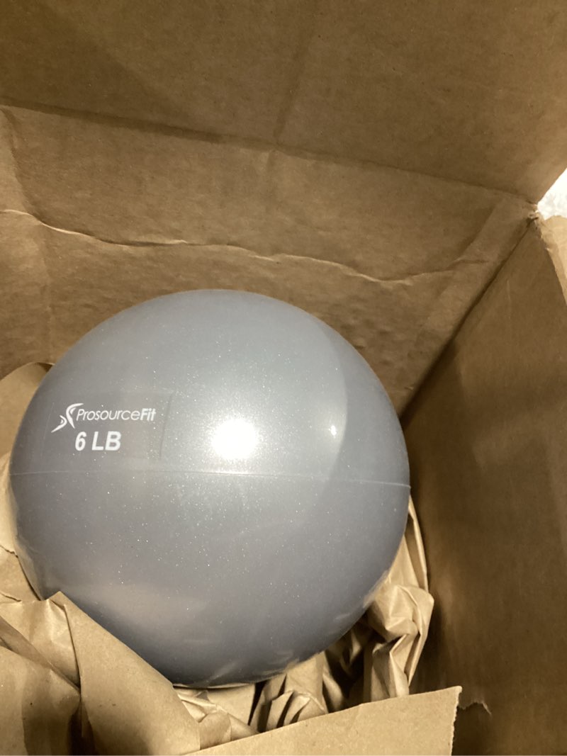 Condition photo showing As Is for Sprosource Fit 6Lb Toning Ball