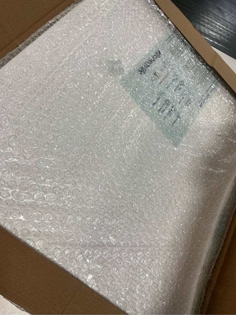 Condition photo showing Good Condition for Glass Cutting Board 20”x16”: Tempered Glass Kitchen Counter Protector - Durable- Scratch-Resistant, Heat-Proof - Design 9 - Teal Ocean Design 09 20"L x 16"W