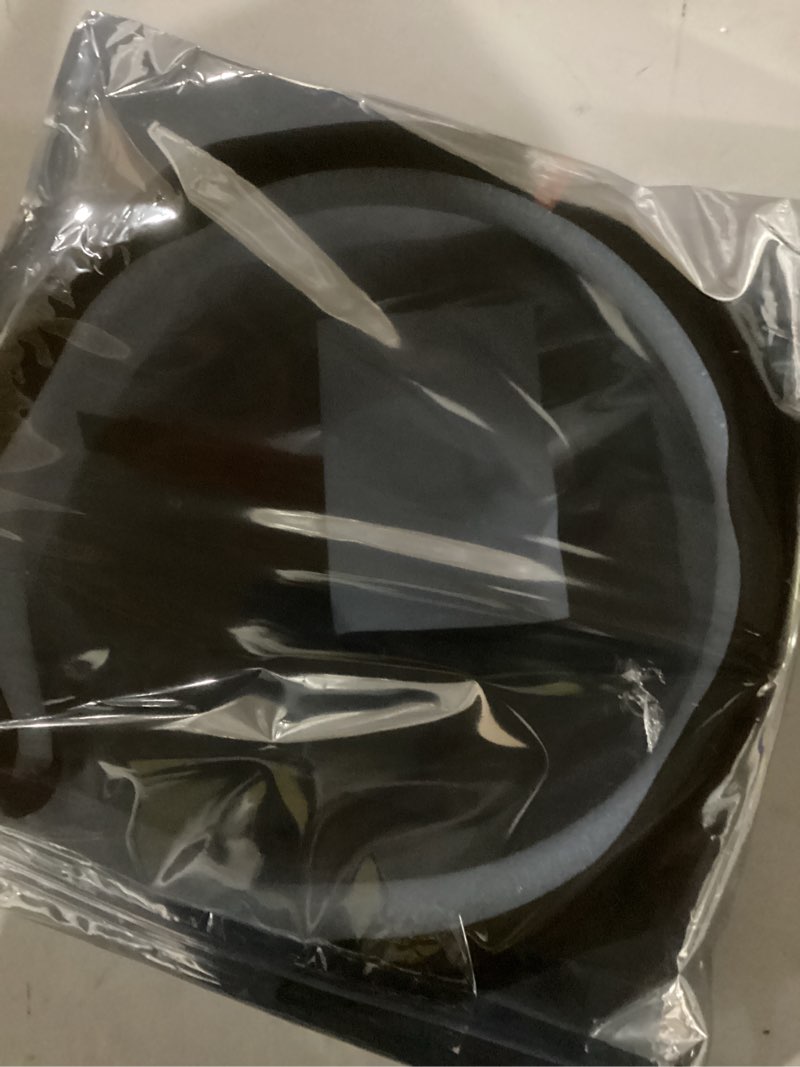Condition photo showing New/Like New for quick install sporty perforated nappa leather steering wheel cover with red circular stripe trim universal fit any 14½ to 15 inches car pickup suv 14.5 to 15 inches sw perforated nappa leather black+top red circle