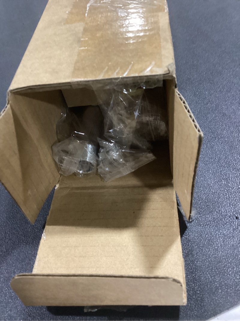 Condition photo showing New/Like New for Champagne Gold Decorative Crystal Curtain Rods 2 Pack:Heavy Duty Adjustable Window Curtains Rods for Living Room Bedroom,Modern Acrylic Drapery Rods Set with Clear Bling Diamond Finials,18-45" 18-45" ( 2 pack ) Champagne Gold