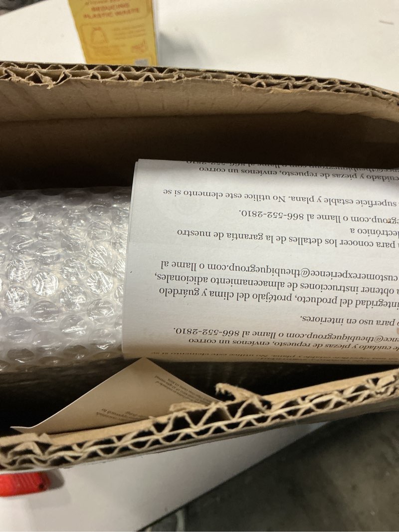 Condition photo showing New/Like New for Martha Stewart Kerry Plastic Stackable Office Desk Drawer Organizers, Set of 5, with Gold Trim