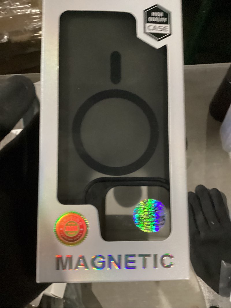 Condition photo showing New/Like New for for Motorola Moto G 2026/2025 Case, Moto G Play 2026 Case, Fits MagSafe, with Camera Ring Stand & Sceen Protector, Slim Translucent Matte Military-Grade Drop Protection Magnetic Cover, Black Black for Moto G 2025