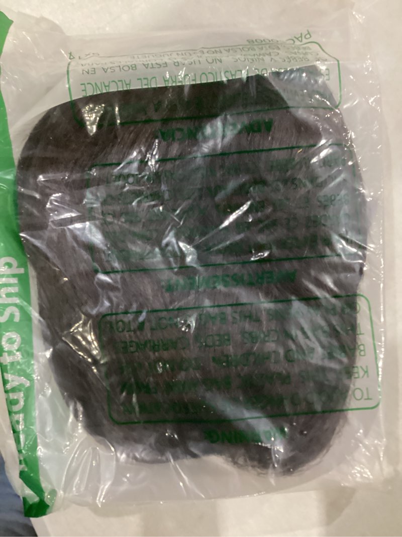 Condition photo showing Good Condition for Heat Resistant Synthetic Hair Wig Short Fashion Fluffy Wig for Asian Young Women IUH30S20 (Human hair mixed+Medical base, 3 Dark Brown) Human hair mixed+Medical base 3 Dark Brown