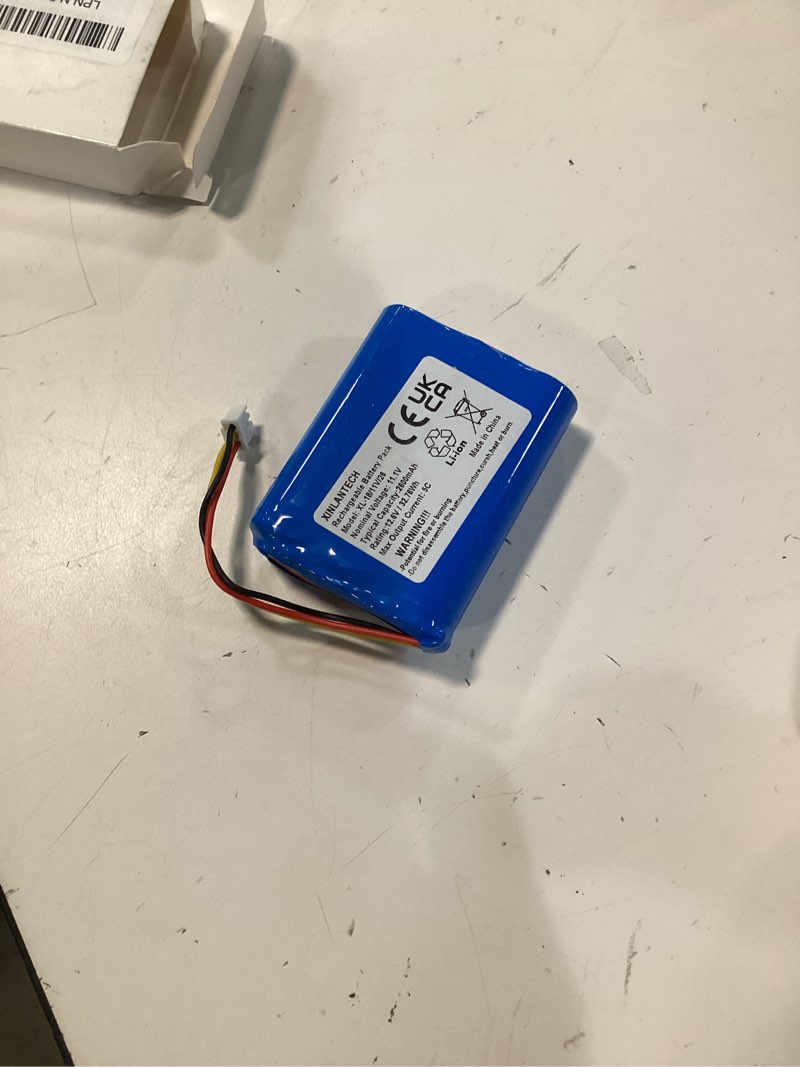 Condition photo showing As Is for aolikes 11.1v 18650 3s1p 2600mah rechargeable battery pack with xh2.54/3p plug connector /5c cells/s