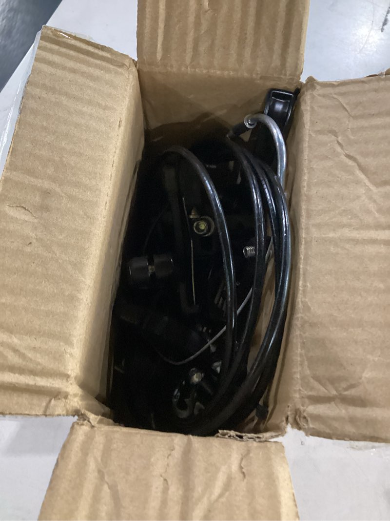 Condition photo showing Good Condition for gashwer complete bike brakes set, universal bike front and rear mtb brake, inner and outer callipers cables lever kit with multi-tool wrenches black