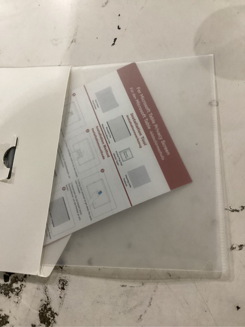 Condition photo showing Good Condition for magnetic privacy screen for microsoft surface laptop 6/5/4/3/2/1 13.5 inch, removable anti glare blue light filter, 13.5 in anti spy black security private block screen protector 13.5" surface laptop 6/5/4/3/2/1