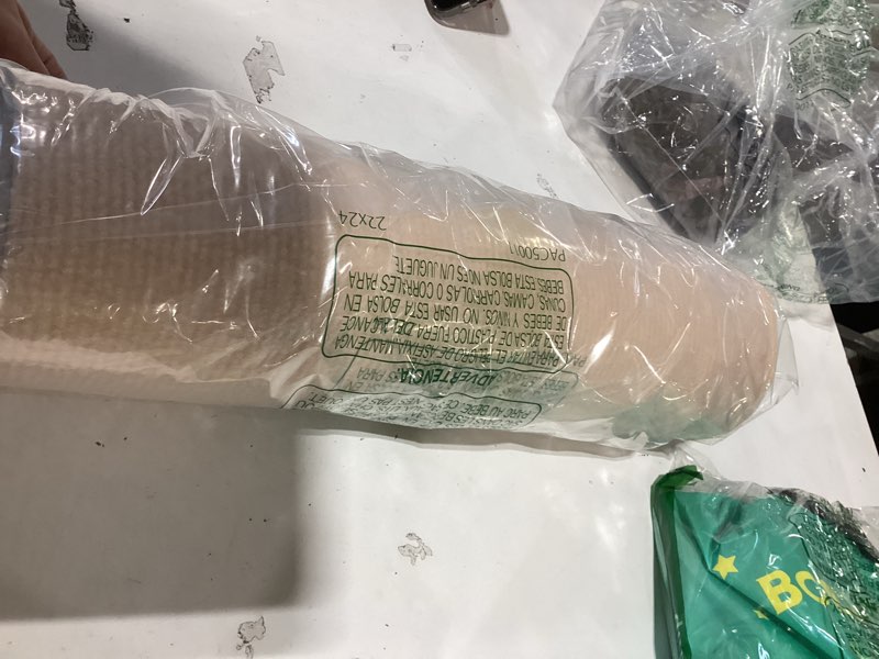 Condition photo showing Good Condition for Cat Scratch Furniture Protector, Trimmable Self-Adhesive Carpet, DIY Climb Cat Scratcher Mat for Covering Cat Tower and Couch Protector from Cat Claws?Beige?