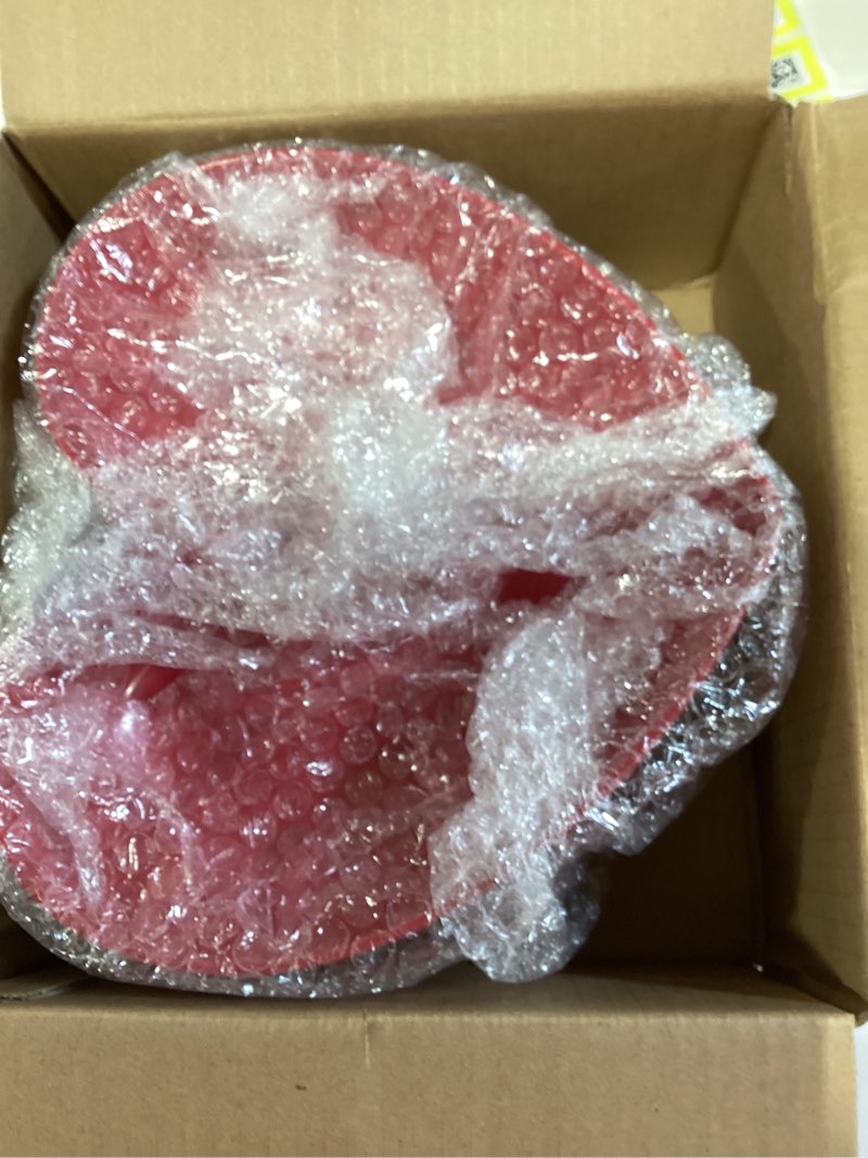 Condition photo showing New/Like New for 10 pcs 8.5 inch red heart plates valentines day plates heart shaped plates dessert bowls appetizer plates salad bowls for valentine‘s day party supplies