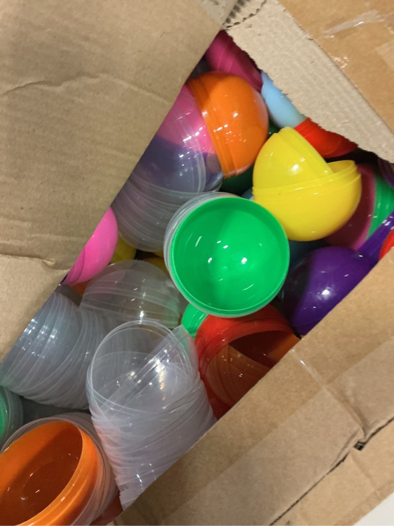 Condition photo showing Good Condition for sosation 2.36 inch 150 pcs gumball vending machine capsule,stylish color | empty round plastic containers, plastic balls small toy bulk, for prizes party favors gift