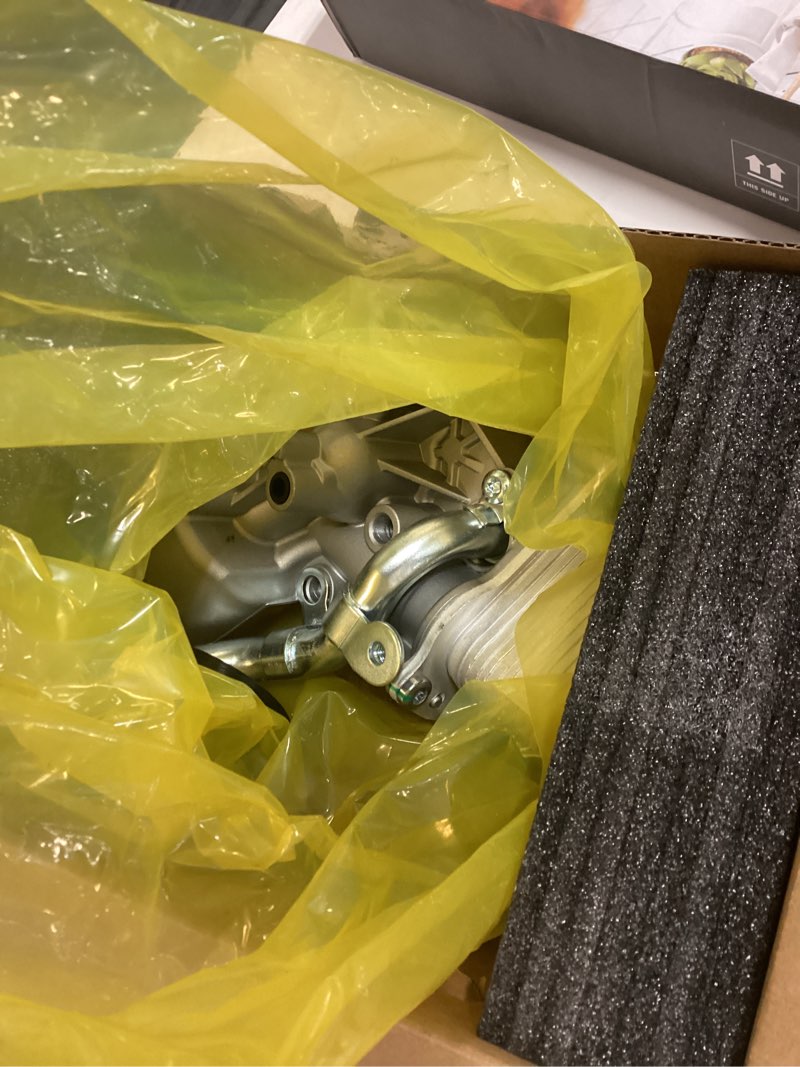 Condition photo showing Good Condition for mitzone engine oil cooler filter housing assembly adapter kit with gaskets cap filter insert compatible with 2011-2018 1.4l turbo chevrolet cruze sonic trax buick encore oe 55566784 650039 88179-91400 55566784(upgrade aluminum)
