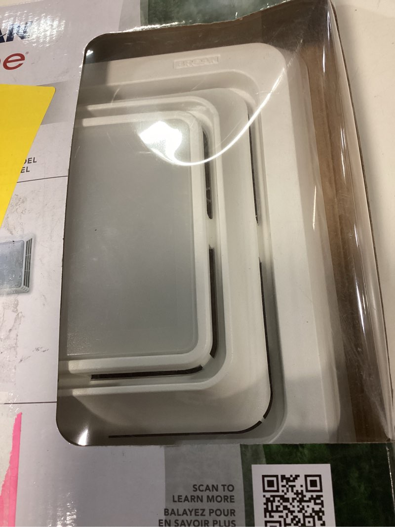 Condition photo showing As Is for broan-nutone bathroom exhaust fan grille/cover