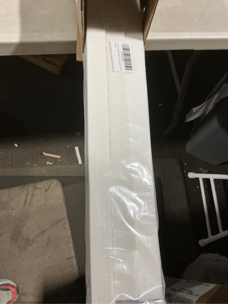 Condition photo showing Good Condition for 6 Packs Cordless Pleated Light Filtering Window Shade 36 in x 72 in Easy to Cut and Install, White, Paper Blinds with 12 Clips