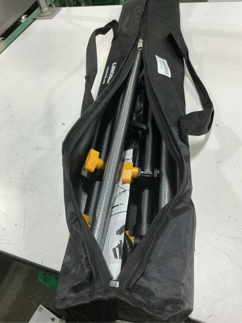 Condition photo showing Good Condition for linco lincostore backdrop support stand kit 10x6.5ft adjustable photography studio photo background support system with carrying bag for green screen muslin, 4171 10ft wide 6.5ft high