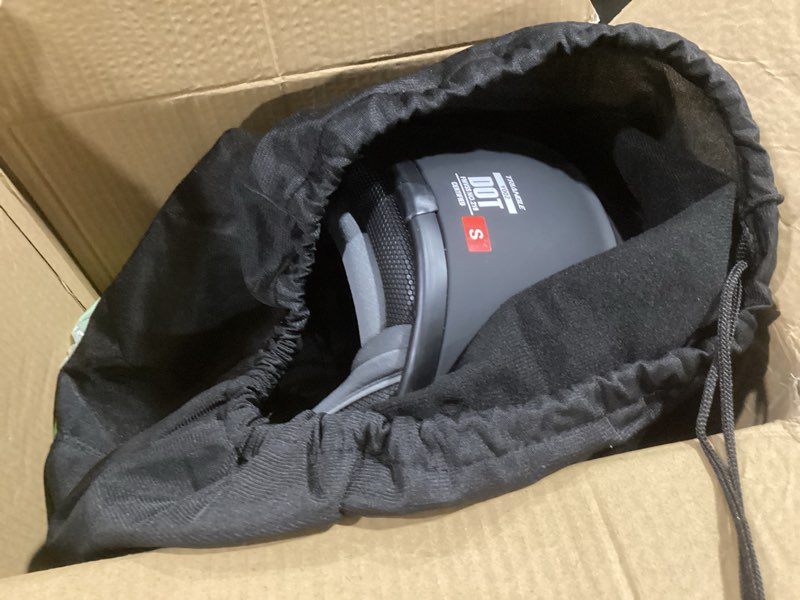 Condition photo showing Good Condition for TRIANGLE Kids Motorcycle Helmets Youth Full Face Helmet Lightweight with 2 Visors DOT Approved Small Matte Black