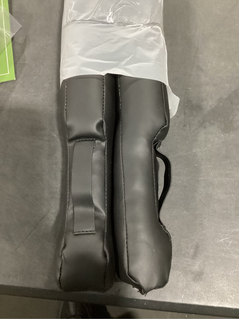 Condition photo showing Good Condition for Leather Car Seat Gap Filler Universal for Car Truck SUV to Block The Gap Between Seat and Console Stop Things from Dropping 2 Sets Black