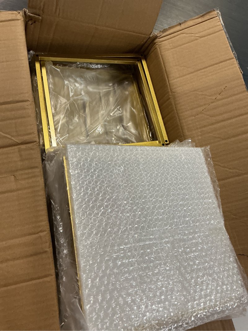 Condition photo showing Good Condition for 15.75inch 2 pcs column vases gold centerpieces for table metal flower stand gold wedding centerpieces for tables party floral stands for flowers 15.75 inches - 2 pcs