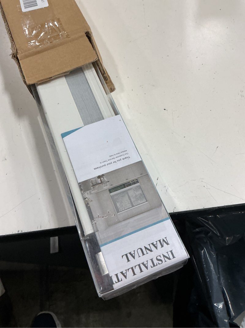 Condition photo showing New/Like New for changshade blackout blinds black out shades for indoor windows doors, cordless cellular shade room darkening thermal insulated uv protection 1.5 inch honeycomb for bedroom, bathroom, 25" wx64 h,white white 25"w x 64"h