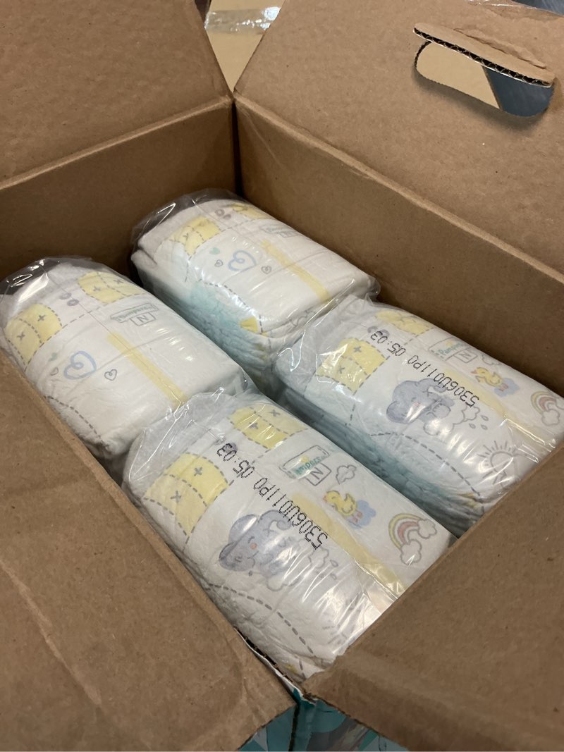 Condition photo showing Good Condition for pampers swaddlers diapers, size 0 (up to 10 lbs), 140 count, absorbent, keeps baby dry and comfortable, skin safe disposable baby diaper (packaging may vary) newborn 140