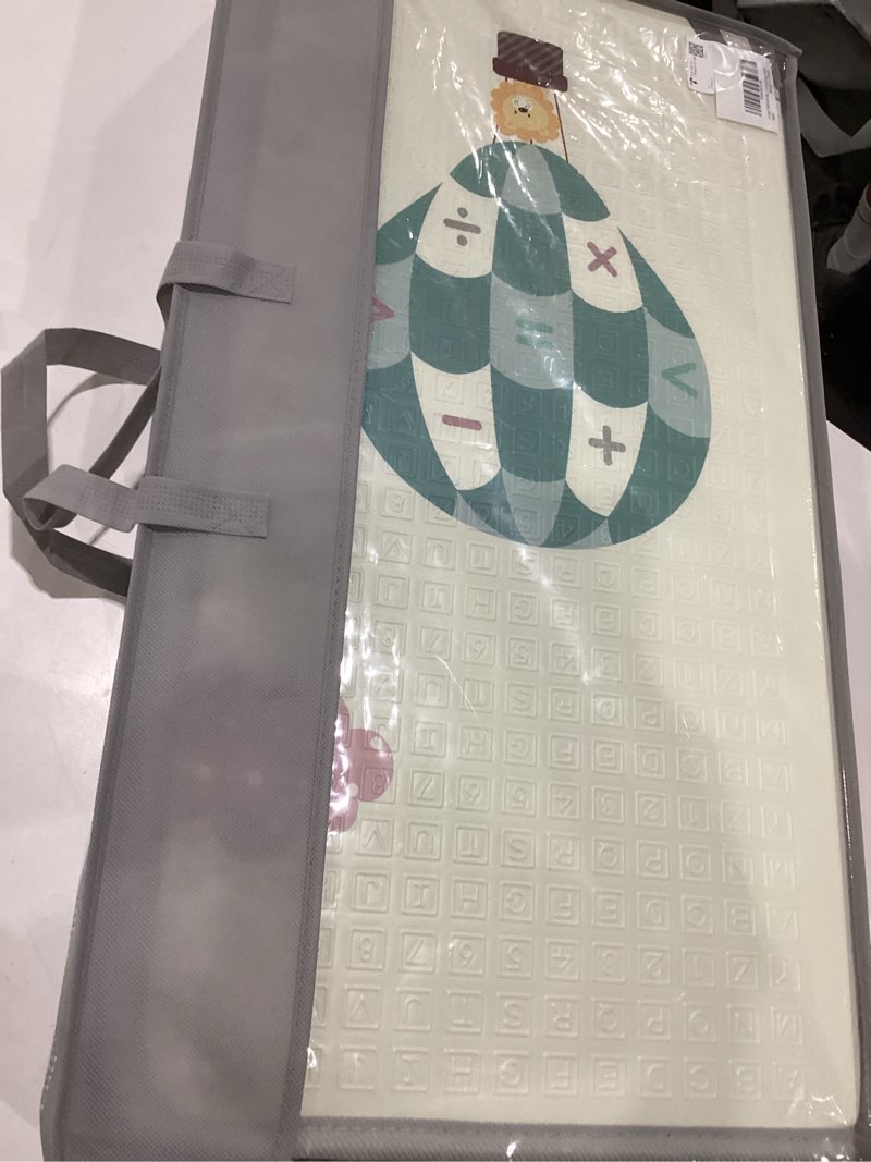 Condition photo showing Good Condition for flagav 79x59inch play mat for baby - extra large, non-toxic, waterproof playmat for indoor and outdoor use off-white and gray