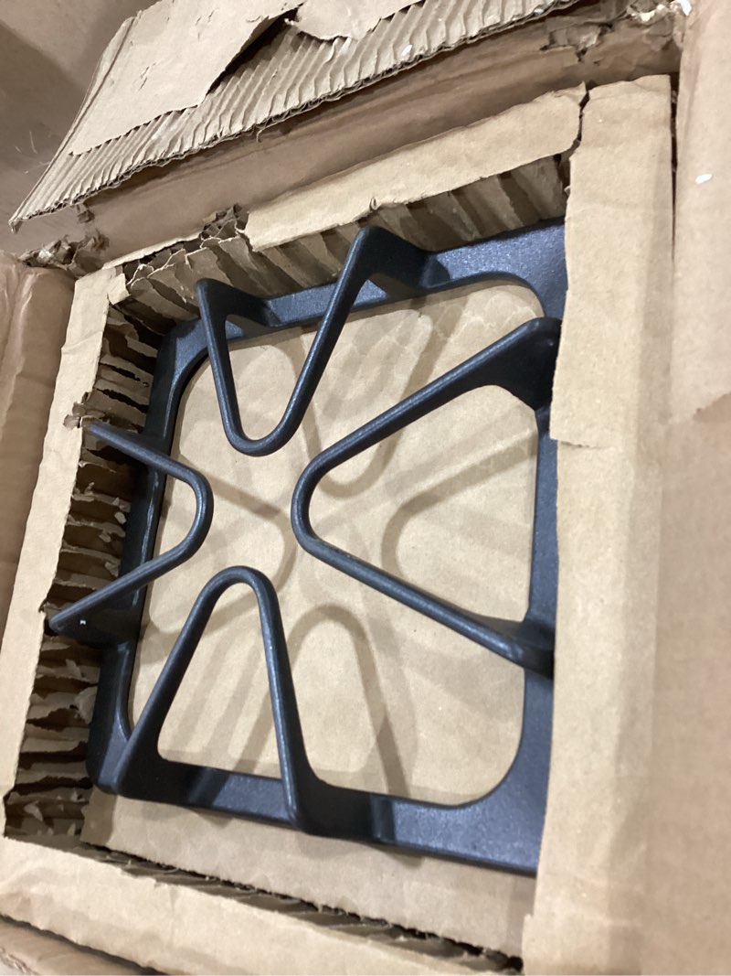 Condition photo showing Good Condition for upgraded w10447925 gas stove burner replacement for whirlpool stove parts,cast iron stove grate kenmore maytag gas range part amana inglis kirkland cooktop stove accessories 4pcs stove top grates rack