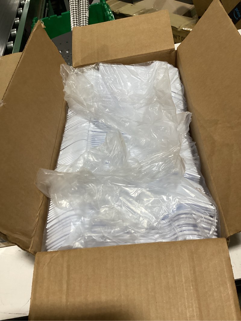 Condition photo showing New/Like New for dixie heavy-weight polystyrene plastic forl white 1000 count