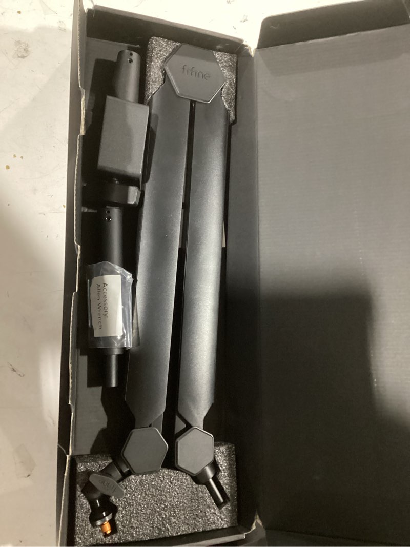 Condition photo showing Good Condition for FIFINE Mic Boom Arm, Microphone Stand with Cable Management Channels, Extension Tube, Desk Clamp, Thread Adapter, Fully Adjustable Metal-Built Podcast Mic Arm for Streaming Gaming Recording-BM66T BM66T Black?With Extension Tube)